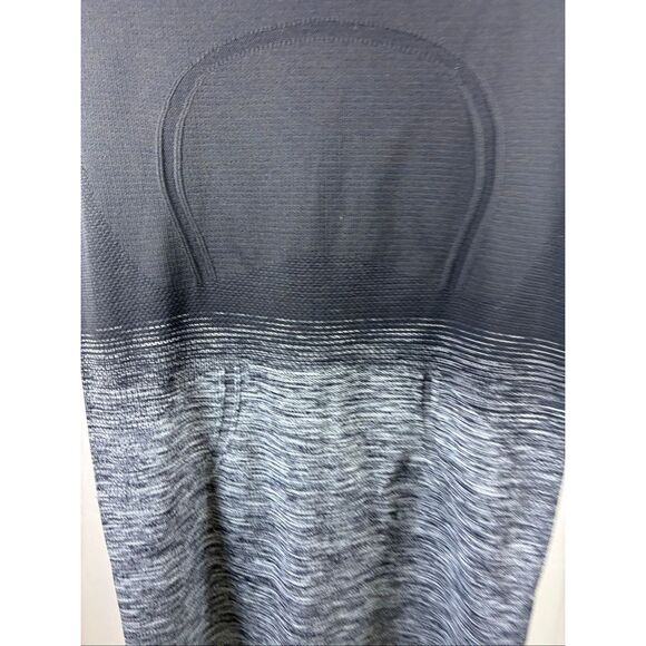 Lululemon Swiftly Tech Short Sleeve in Black and White Ombré Size 6 - Picture 2 of 7